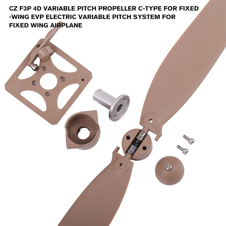 Fixed Pitch System CZ F3P 4D Variable Pitch Propeller C-Type for Fixed-wing EVP Electric ...