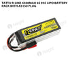 Tattu R-Line 4500mAh 6S 95C Lipo Battery Pack With AS150 Plug