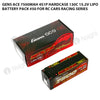 Gens Ace 7500mAh 4S 130C 15.2V HardCase Lipo Battery Pack #50 For RC Cars Racing Series