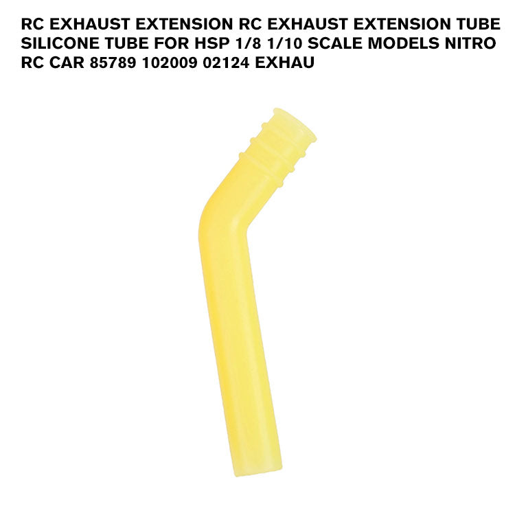 RC Exhaust Extension RC Exhaust Extension Tube Silicone Tube For HSP 1/8 1/10 Scale Models Nitro RC Car 85789 102009 02124 Exhau