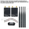 RFD900A 915Mhz 3DR Radio Telemetry Modem Module UAV 40KM Ultra Long Range Data Link Transmission for PIX APM RC Drone Airplane