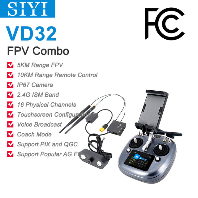 SIYI VD32 Radio System Transmitter Remote Controller
