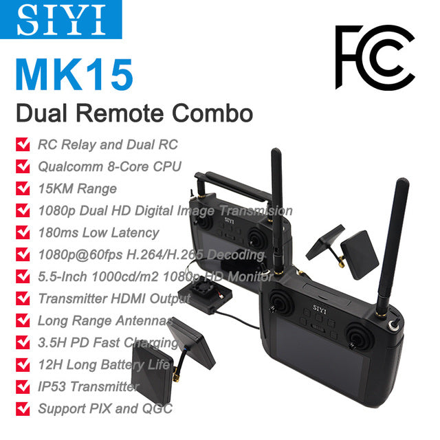 SIYI MK15 Remote Controller