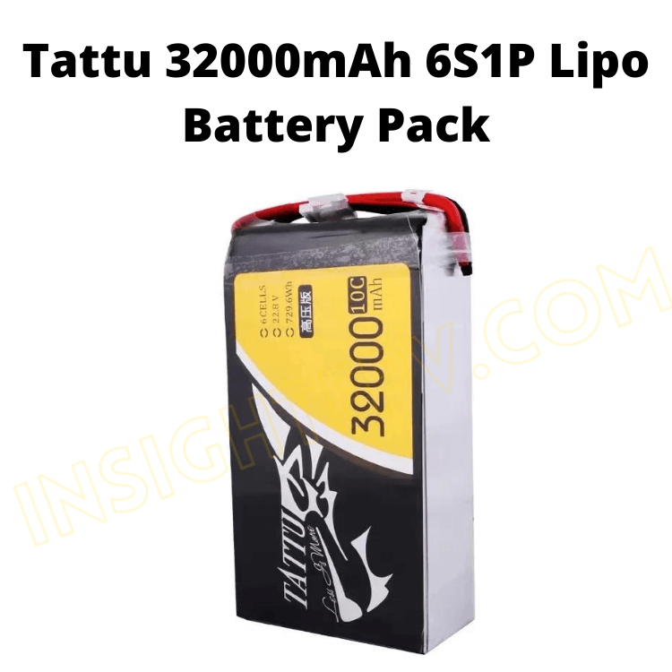 Tattu 32000mAh 6S1P Lipo Battery Pack (Global Warehouse)