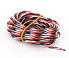 5M 22AWG/26awg 30/60 Core 3 Way Servo 16 Feet Extension Cable JR Futaba Twisted Wire Lead For RC Airplane Accessories