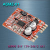 ASMZ-01 servo controller Servo DIY / 7V-24V/2.5A---Free shipping