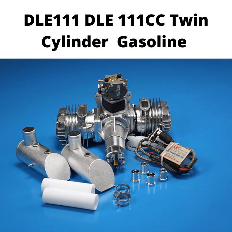 DLE111 DLE 111CC Twin Cylinder 2-strokes Gasoline Petrol Engine