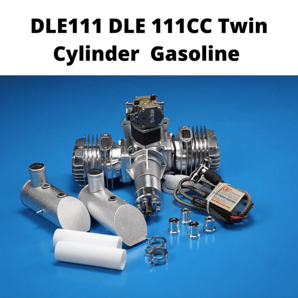 DLE111 DLE 111CC Twin Cylinder 2-strokes Gasoline / Petrol