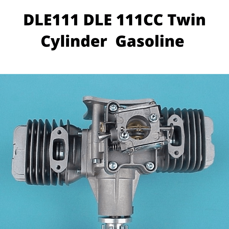 DLE111 DLE 111CC Twin Cylinder 2-strokes Gasoline / Petrol Engine for RC Airplane