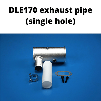 DLE170 exhaust pipe (single hole)