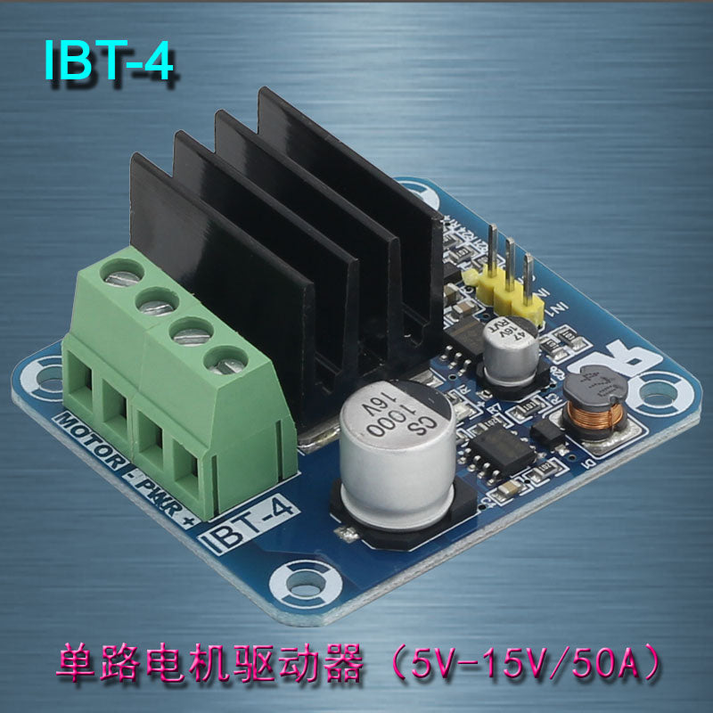 Free shipping,IBT-4 50A H-bridge High-power Motor Driver module/smart car