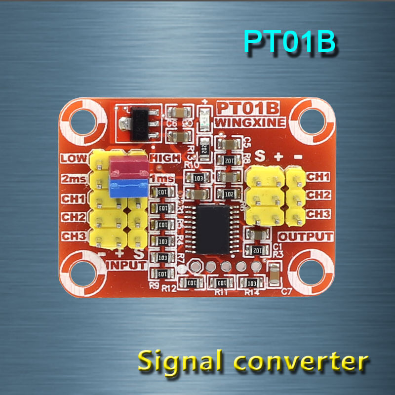 Free shipping, PT01B Multifunction servo signal converter