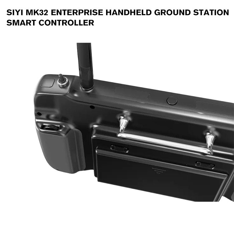 SIYI MK32E Enterprise Handheld Ground Station Smart Controller with 7 Inch HD High Brightness LCD Touchscreen Dual Full HD Digital Image Transmission 4G RAM 64G ROM Android OS for UAV UGV USV Long Range