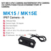 SIYI MK15 IP67 Camera Waterproof FPV Camera 720 30fps Fixed Focus Ethernet Port IP Camera with Dual Searchlights Compatible with MK15 MK15E MK32 MK32E Air Unit