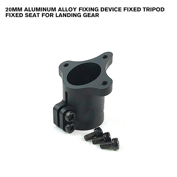 20mm Aluminum alloy Fixing device Fixed tripod Fixed seat for Landing Gear