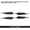Eolo Foldable Carbon Fiber Reinforced Nylon UAV Propellers 12x5 inch - A Pair