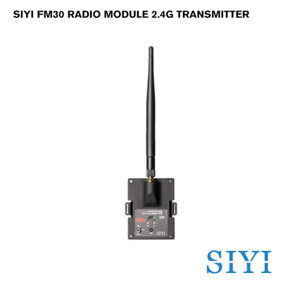 SIYI FM30 Radio Module 2.4G Transmitter with Bluetooth Long Range Mavlink Telemetry Datalink Mini Receiver Support OpenTX EdgeTX ExpressLRS Yaapu Script 30KM Range