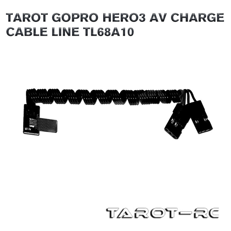 Tarot GOPRO HERO3 AV charge cable line TL68A10