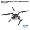 EFT E410P Agriculture Sprayer Drone Frame Kit with 10L Water Tank 4 Axis Foldable 380mm Compatible with 40mm Topmotor T8 Motor