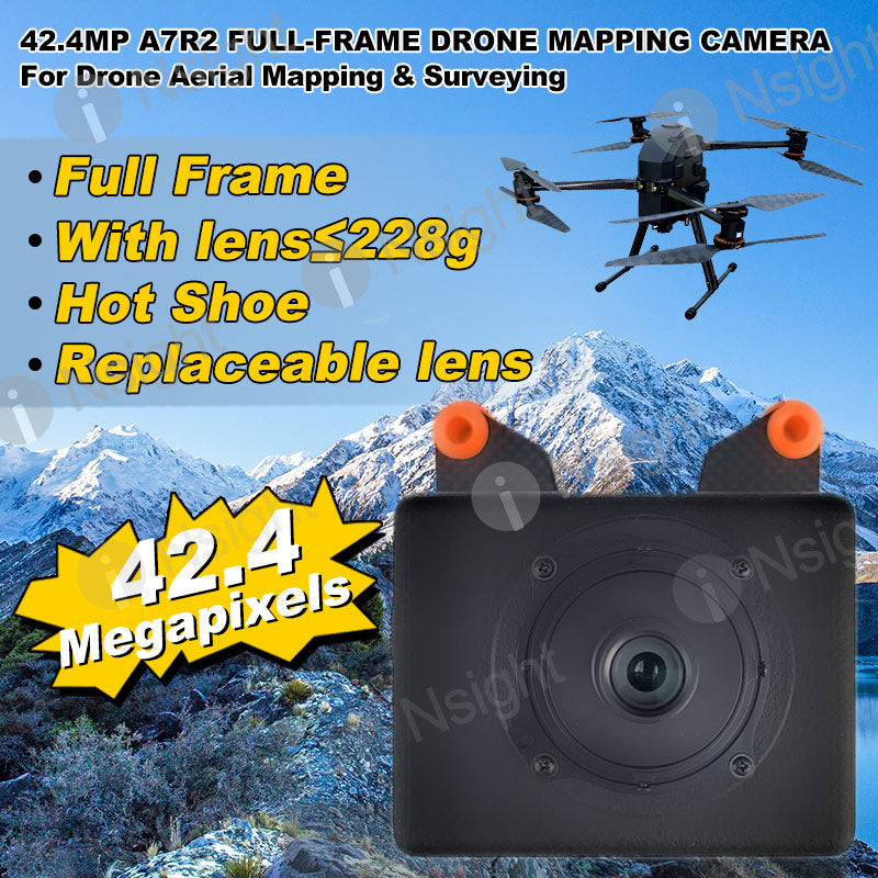 42.4MP A7R2 Full-Frame Drone Mapping Camera for Drone Aerial Mapping & Surveying