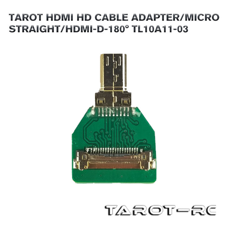 Tarot HDMI HD Cable Adapter/Micro Straight/HDMI-D-180° TL10A11-03