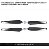 Eolo Foldable Carbon Fiber Reinforced Nylon UAV Propellers 30x9.5 inch - A Pair