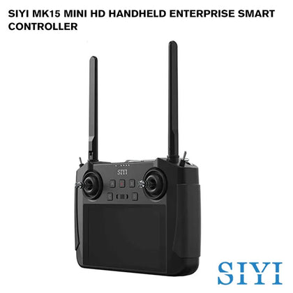 SIYI MK15E Mini HD Handheld Enterprise Smart Controller with 5.5 Inch LCD Touchscreen 1080p 60fps FPV 180ms Latency for UAV UGV 5KM Japan MIC Certified