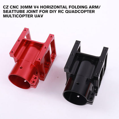 CZ CNC 30mm V4 Horizontal Folding arm/seatTube Joint for DIY RC Quadcopter Multicopter UAV