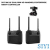 SIYI MK15E DUAL Mini HD Handheld Enterprise Smart Controller with Dual Operator and Remote Control Relay Feature Korea KC and Japan MIC Certified
