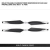 Eolo Foldable Carbon Fiber Reinforced Nylon UAV Propellers 26x8 inch - A Pair