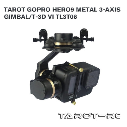 Tarot GoPro Hero9 Metal 3-Axis Gimbal/T-3D VI TL3T06