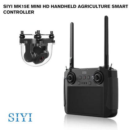 SIYI MK15E Mini HD Handheld Agriculture Smart Controller with 5.5 Inch High Brightness High Definition LCD Touchscreen Dual Full HD FPV Low Latency Long Range Japan MIC Korea KC Certified