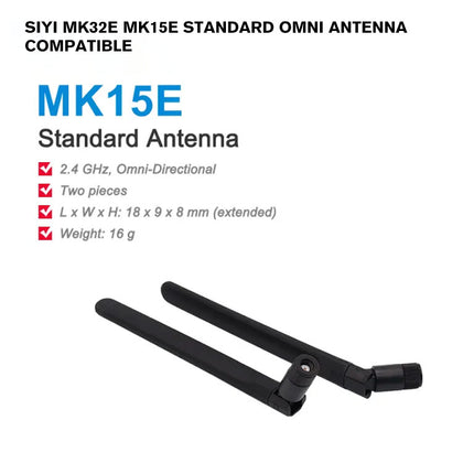 SIYI MK32E MK15E Standard Omni Antenna Compatible with MK32E Ground Station MK15E Remote Controller and Air Unit