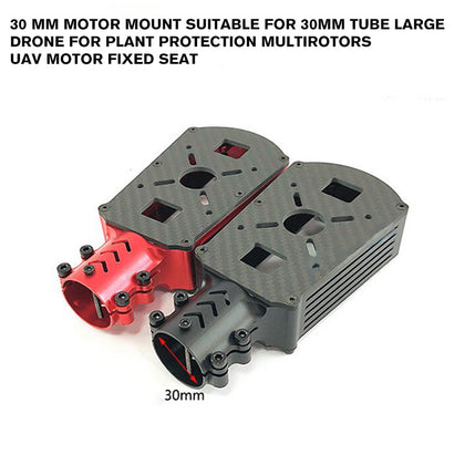30 mm Motor Mount Suitable for 30mm Tube Large drone for Plant Protection Multirotors UAV Motor Fixed Seat