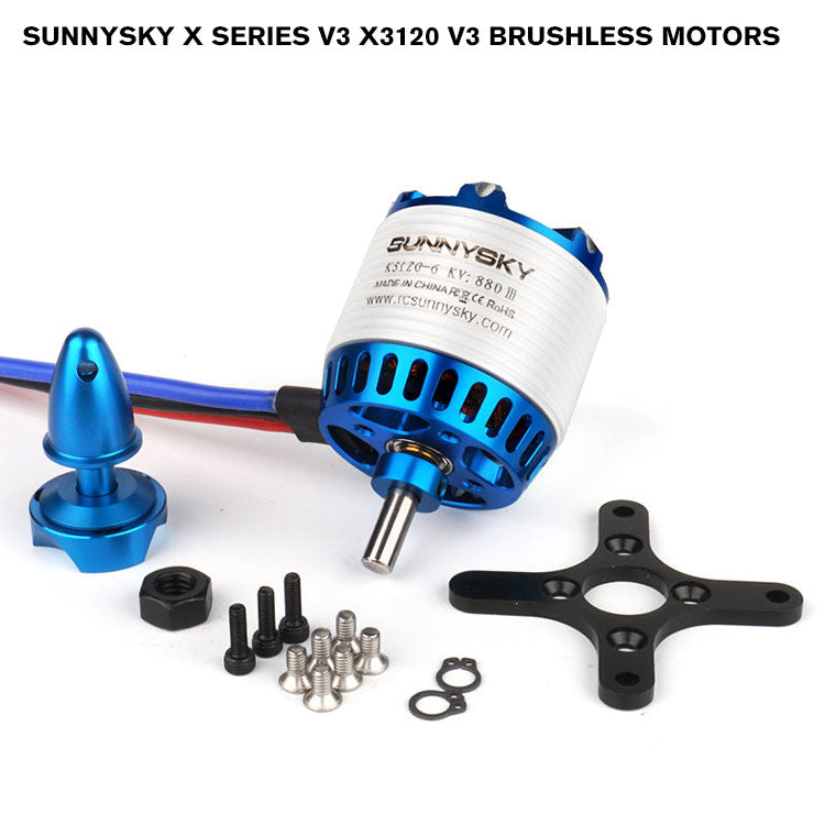 SunnySky X Series V3 X3120 V3 Brushless Motors