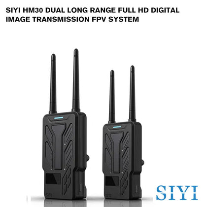 SIYI HM30 DUAL Long Range Full HD Digital Image Transmission FPV System with Dual Operator and Remote Control Relay Feature CE FCC