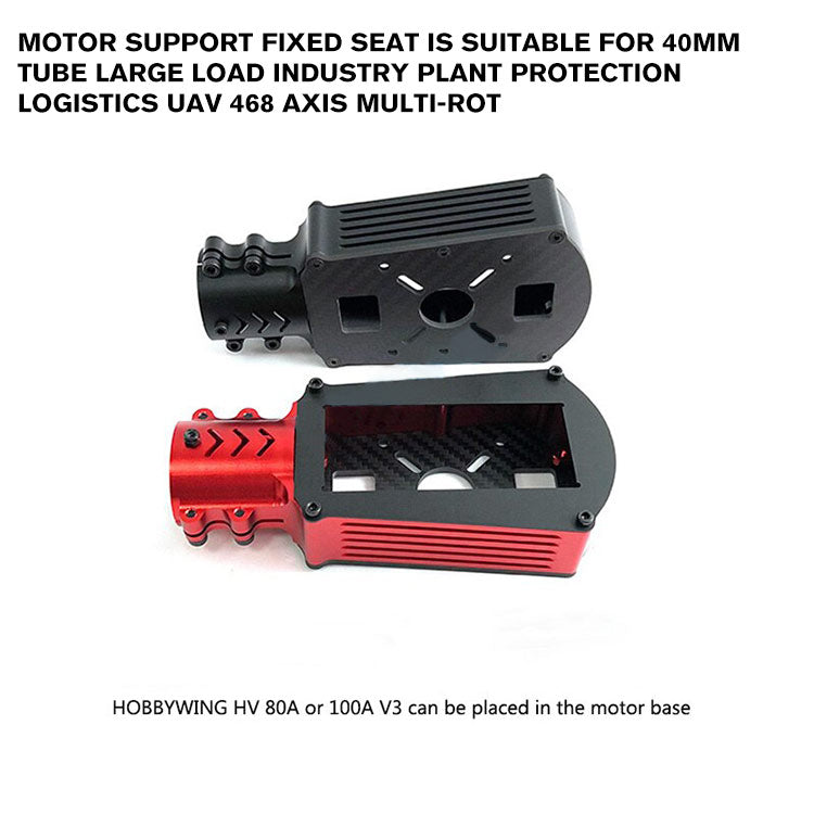 motor support fixed seat is suitable for 35mm tube large load industry plant protection logistics uav 468 axis multi-rot
