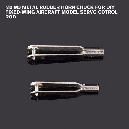 M2 M3 Metal Rudder Horn Chuck for DIY Fixed-wing Aircraft Model Servo Cotrol Rod