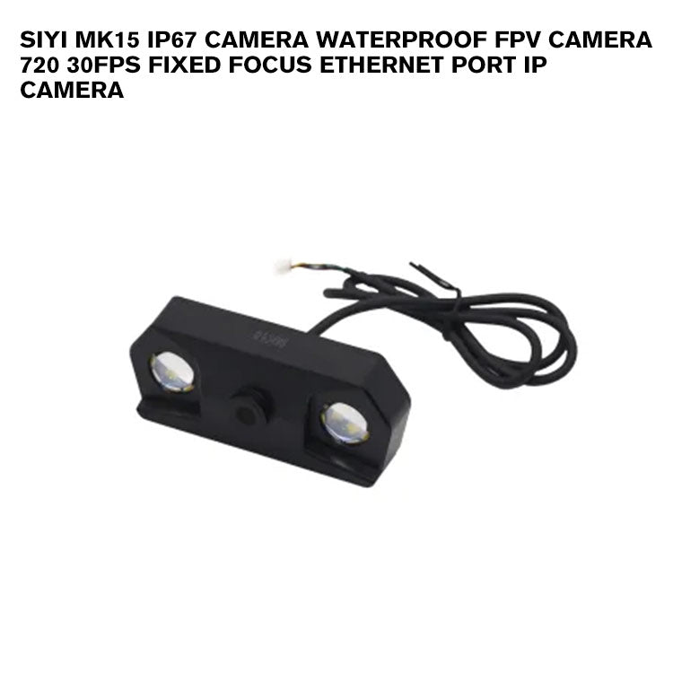 SIYI MK15 IP67 Camera Waterproof FPV Camera 720 30fps Fixed Focus Ethe ...
