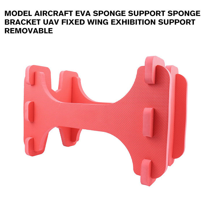 Sponge Support Model Aircraft EVA Sponge Support Sponge Bracket UAV Fixed Wing Exhibi ...