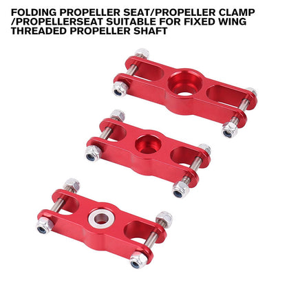 Folding Propeller Seat/Propeller Clamp/Propeller Seat Suitable for Fixed Wing Threaded Propeller Shaft