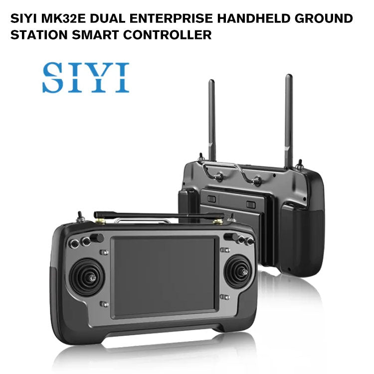SIYI MK32E DUAL Enterprise Handheld Ground Station Smart Controller with Dual Operator and Remote Control Relay Feature