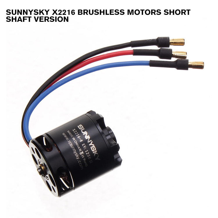 SunnySky X2216 Brushless Motors Short Shaft Version