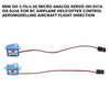 Mini GH 3.7g/4.3g Micro Analog Servo GH-S37A GH-S43A For RC Airplane Helicopter Control Aeromodelling Aircraft Flight Direction