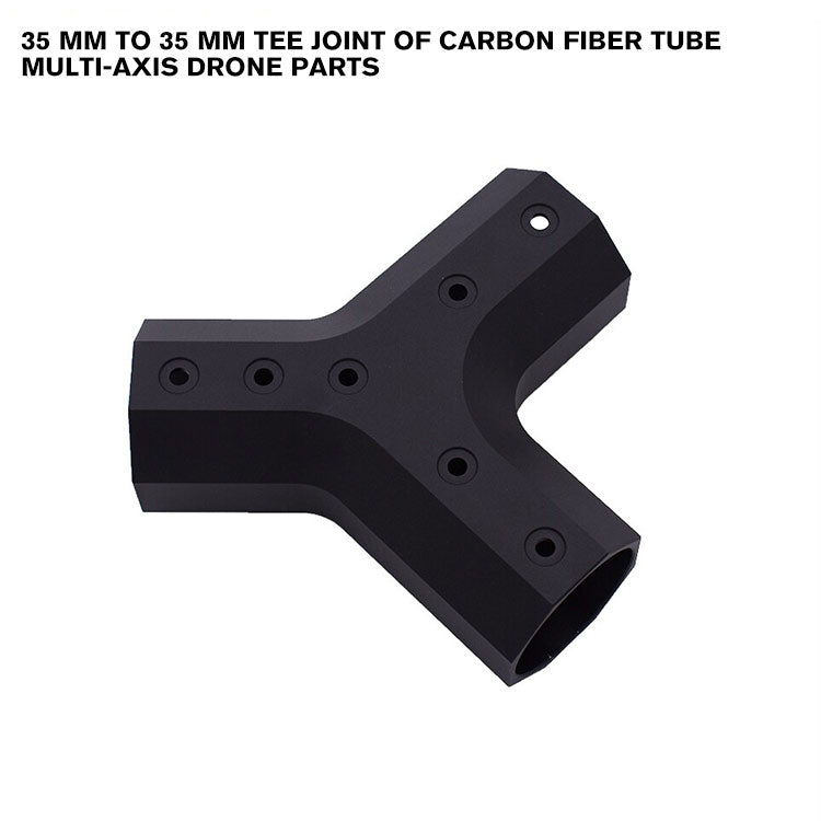 35 mm to 35 mm Tee Joint of carbon fiber tube Multi-axis Drone Parts