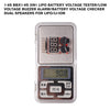 1-8S BBX1-8S 2IN1 Lipo Battery Voltage Tester/Low Voltage Buzzer Alarm/Battery Voltage Checker Dual Speakers for Lipo/Li-ion