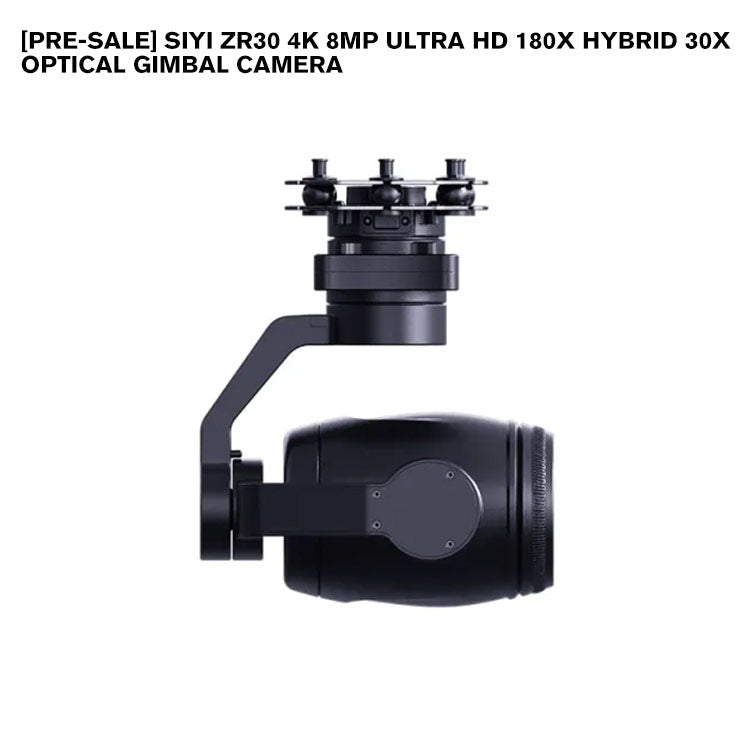 SIYI ZR30 4K 8MP Ultra HD 180X Hybrid 30X Optical Gimbal Camera with AI Smart Identify and Tracking 1/2.7