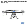 EFT E620P Agriculture Sprayer Drone Frame Kit with 20L Water Tank 6 Axis Foldable Compatible with Hobbywing X9 Motor