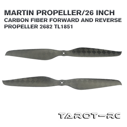 Tarot TL1851  2682 Martin propeller/26 inch carbon fiber forward and reverse propeller