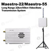 Maestro-22/Maestro-55 Long Range 22km/55km Video/Data Transmission System